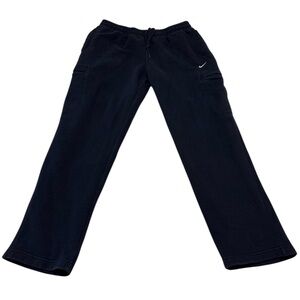 Nike Vintage Athletic Dept. Navy Blue Cargo Sweatpants - Size L